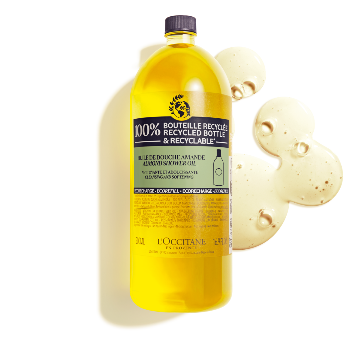 Olejek pod prysznic Migdał Eko-uzupełnienie